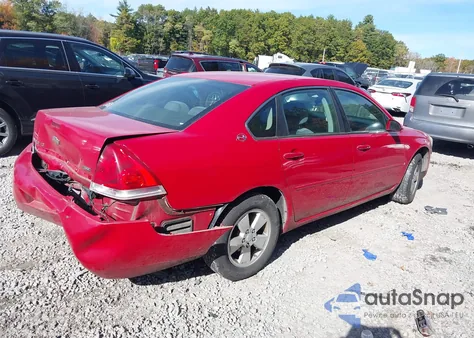 2007 Chevrolet Impala Lt z USA, uszkodzony, nr VIN 2G1WT55K379156339